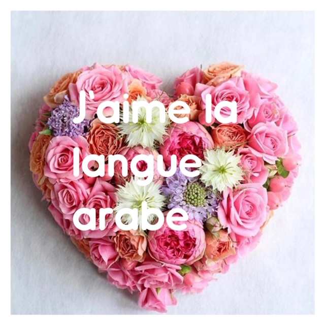 J'aime la langue arabe